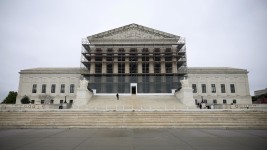 The US Supreme Court is seen on April 7 in Washington, DC.  Kayla Bartkowski/Getty Images