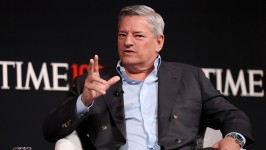 Ted Sarandos at the 2025 TIME100 Summit in New York. Jemal Countess/Getty Images