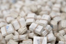 Glassine envelopes used to package fentanyl. Photo: Mark Schiefelbein/Associated Press