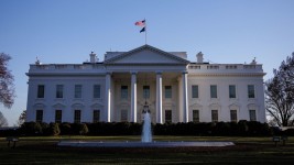 The White House is seen from the North Lawn on March 9, 2025 in Washington, DC. Samuel Corum/Getty Images