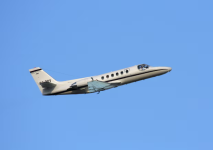 A Cessna S550 aircraft, the same model reported to have crashed in San Diego area. Photograph: Charles Polidano/Touch The Skies/Alamy