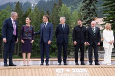 Lors du sommet du G7 à Kananaskis (Canada), le 17 juin 2025. PHOTO STEFAN ROUSSEAU/AFP