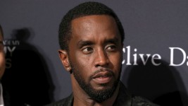 Sean Combs arrives at the Pre-Grammy Gala And Salute To Industry Icons at the Beverly Hilton Hotel on January 25, 2020 in Beverly Hills.  Mark Von Holden/Invision/AP