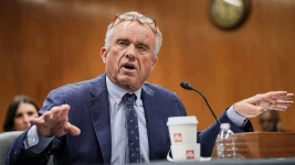 Reuters / US Health and Human Services Secretary Robert F. Kennedy Jr testifying before the Senate in May