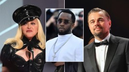 Multiple A-list celebrities, including Madonna and Leonardo DiCaprio, were mentioned during Diddy's trial testimony. (Getty Images)