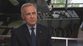 Une entente avec Washington est possible pendant le Sommet du G7, selon le premier ministre Mark Carney.  Photo : Radio-Canada