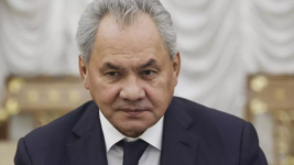 Russian Security Council Secretary Sergei Shoigu attends the Security Council meeting in Moscow, Russia, October 10, 2024. © Mikhail Metzel, AP