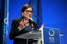 Penny Pritzker has led Harvard’s board during several difficult times, including campus protests and a legal battle with the Trump administration.Credit...Annegret Hilse/Reuters