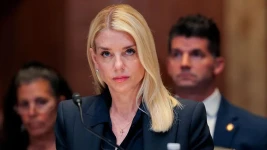 Getty Images / Pam Bondi has said the memo released last week on Epstein by the Department of Justice "speaks for itself"