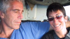 Ghislaine Maxwell was Jeffrey Epstein’s right hand woman. (Photo by Handout / US District Court for the Southern District of New York / AFP).