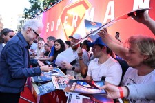 James Gunn attends the "Superman" Fan Event in London's Leicester Square on July 2. Kate Green/Getty Images