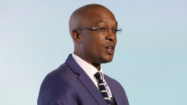 FILE PHOTO: South Africa's Minister of Trade, Industry and Competition Parks Tau. © Wikipedia