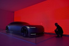 The Jaguar Type 00 design concept car at the Goodwood Festival of Speed in West Sussex, England.  Jas Lehal/Press Association/AP