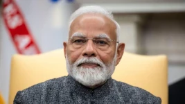 Bloomberg via Getty Images India has called the US tariffs "unreasonable"