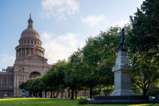 The State Capitol is seen in Austin, Texas, on Thursday.  Brandon Bell/Getty Images