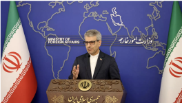 File photo of Iranian Foreign Ministry spokesman Esmaeil Baghaei taken in Tehran on October 28, 2024. © Atta Kenare, AFP