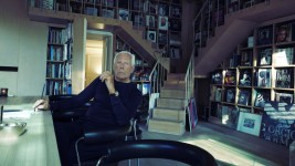 Giorgio Armani in Milan.Photographed by Annie Leibovitz, Vogue, May 2021