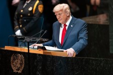 Addressing the United Nations General Assembly last week, President Trump insisted that the United States would double down on efforts to deport masses of migrants.Credit...Doug Mills/The New York Times
