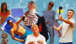 “THERE ARE THOUSANDS—MAYBE MILLIONS—OF GEN ZERS WHO WATCH INFLUENCERS ON INSTAGRAM OR TIKTOK AND THINK TO THEMSELVES: MAYBE THAT COULD BE ME,” WRITES MAYA SULKIN. (ILLUSTRATION BY THE FREE PRESS, IMAGES VIA GETTY, @STYLEWITHSOCO, @HATTIEKOLP)