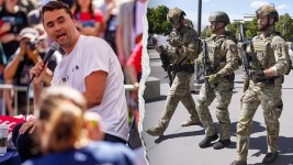 Trent Nelson/The Salt Lake Tribune/Getty Images; George Frey/Getty Images