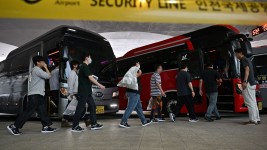 South Korean workers detained by ICE return home after saga that rattled close US friendship