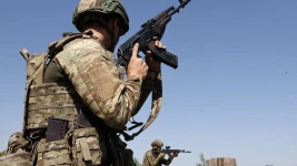 Soldats ukrainiens en entraînement à Zaporijjia, le 30 août 2025. Volodymyr Zelensky cherche à convaincre Washington de renforcer son soutien à Kiev. (AFP)