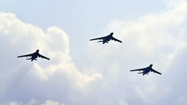 Les bombardiers lourds chinois sont intégrés aux forces de dissuasion nucléaire mais servent aussi à intimider les rivaux de Pékin lors d'épisodes de tensions diplomatiques. (Photo Li Xin/Chine Nouvelle/SIPA)