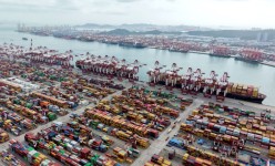 Beijing has threatened retaliation if President Trump sticks to his 100% tariff threat. AFP/Getty Images