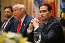 Marco Rubio at the White House earlier this month. andrew caballero-reynolds/AFP/Getty Images