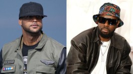 Le titre de Booba «Dolce Camara» serait le «point culminant» du harcèlement contre Gims et son ex-femme. [Loïc Venance/John Lamparski/Getty Images/AFP]