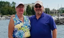 When snowbirds Brenda and Dan Paige of Calgary arrived at the U.S. border in Sweet Grass, Mont., on Oct. 2, they were automatically fingerprinted and photographed as part of their registration process. (Submitted by Brenda Paige)
