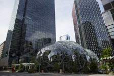 Amazon's headquarters.  Lindsey Wasson/Getty Images/File