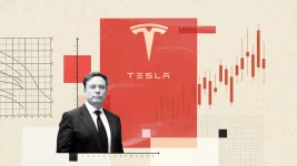 La rémunération d'Elon Musk de 1.000 milliards de dollars sur dix ans, et à certaines conditions, est soumise au vote des actionnaires, ce jeudi. (Collage Alexia Mayoux pour « Les Echos ». Photo Sipa)