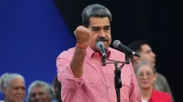 Le président vénézuélien Nicolas Maduro est accusé par l'administre Trump d'être à la tête du "Cartel de los Soles", un cartel à l'existence contestée. AP - Ariana Cubillos