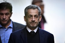 L'ex-président français, Nicolas Sarkozy, à Paris, le 21 octobre 2025  afp.com/JULIEN DE ROSA