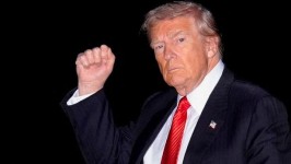 Donald Trump n’a pas hésité à railler le candidat de son propre parti, Curtis Sliwa, dans un post sur Truth social. Kent Nishimura / REUTERS