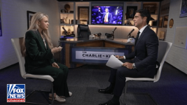 Erika Kirk and Jesse Watters Fox News