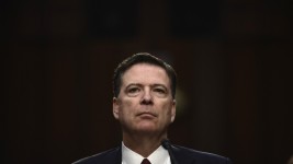 L'ancien directeur du FBI James Comey, en 2017.  Photo : Getty Images / AFP / Brendan Smialowski