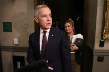 Le Premier ministre canadien Mark Carney à Ottawa, au Canada, le 17 novembre 2025  afp.com/Dave Chan
