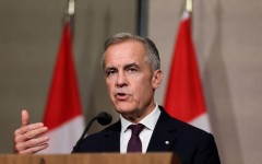 Le Premier ministre canadien Mark Carney a déclaré ce lundi 27 octobre qu’il était prêt à discuter avec le président américain Donald Trump. REUTERS/Edgar Su