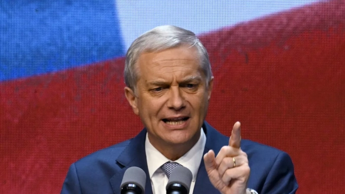 José Antonio Kast, candidat d'extrême droite et admirateur de Pinochet, a été élu président du Chili avec 58 % des voix. (Photo AFP)