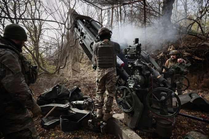 The 148th Artillery Brigade of the Ukrainian Army in October in the Zaporizhzhia region of eastern Ukraine.Credit...Tyler Hicks/The New York Times