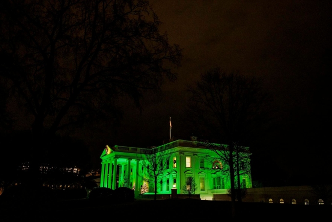 Gone Green: The Trump Administration has made the historic step in reclassifying marijuana as a less dangerous drug. Samuel Corum/Getty Images