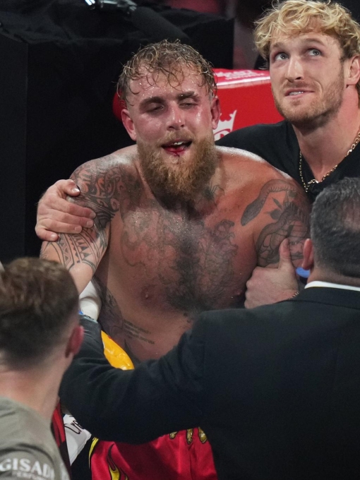 Jake Paul was in gaga land. AP Photo/Lynne Sladky)