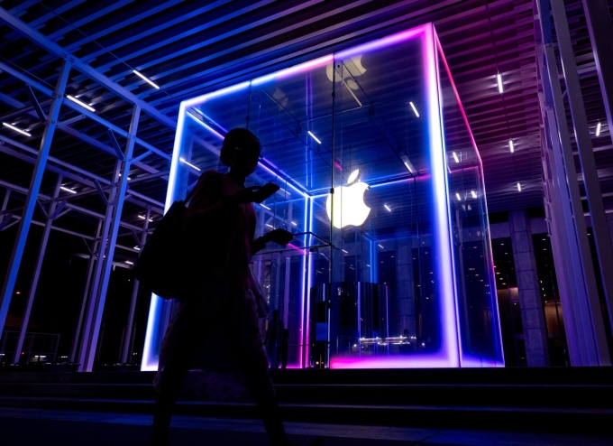 The Apple Store on 5th Avenue in Manhattan on July 10, 2025. Sven Hoppe/dpa/picture alliance/Getty Images
