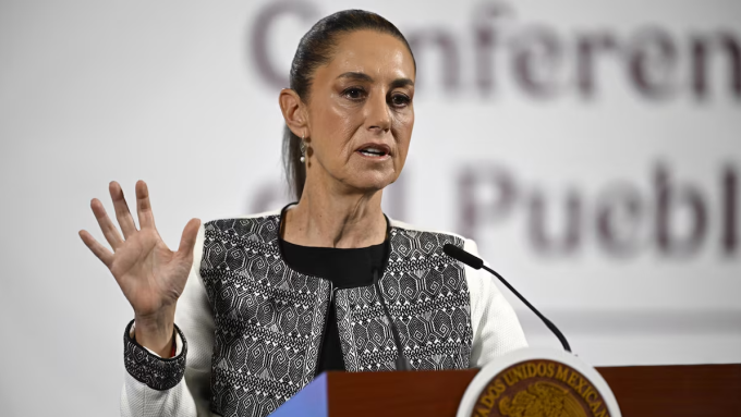 La présidente mexicaine Claudia Sheinbaum (Photo d'archives)  Photo : Getty Images / Alfredo Estrella