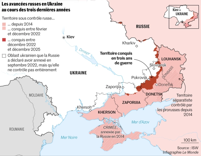 Source: ISW / Le Monde