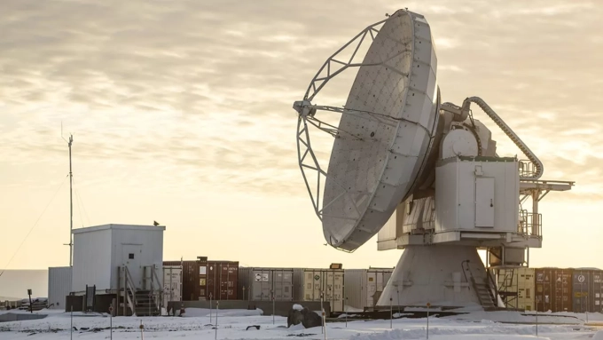 La base américaine de radars à Pituffik, dans le nord du Groenland, joue un rôle clé dans la détection d'éventuels missiles russes. (Photo Thomas Traasdahl/Ap/SIPA)