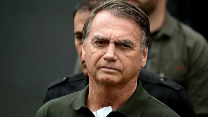 Jair Bolsonaro was Brazil's president from 2019 to 2022 © Pablo PORCIUNCULA / AFP/File