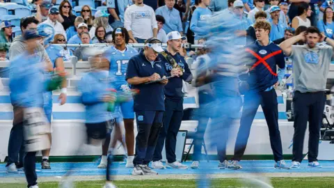 Getty Images / Bill Belichick left the NFL in 2024 and joined the University of North Carolina Tar Heels as head coach